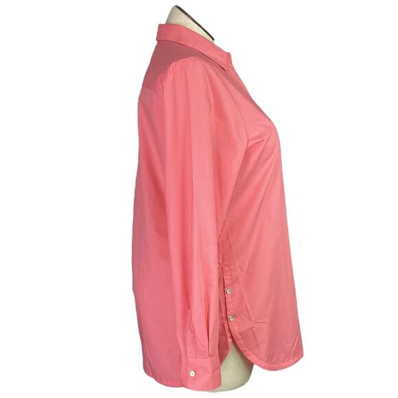 FOXCROFT for APPLESEEDS Top Women 16 Pink Wrinkle Free Blend Long Sleeve - Picture 3 of 8